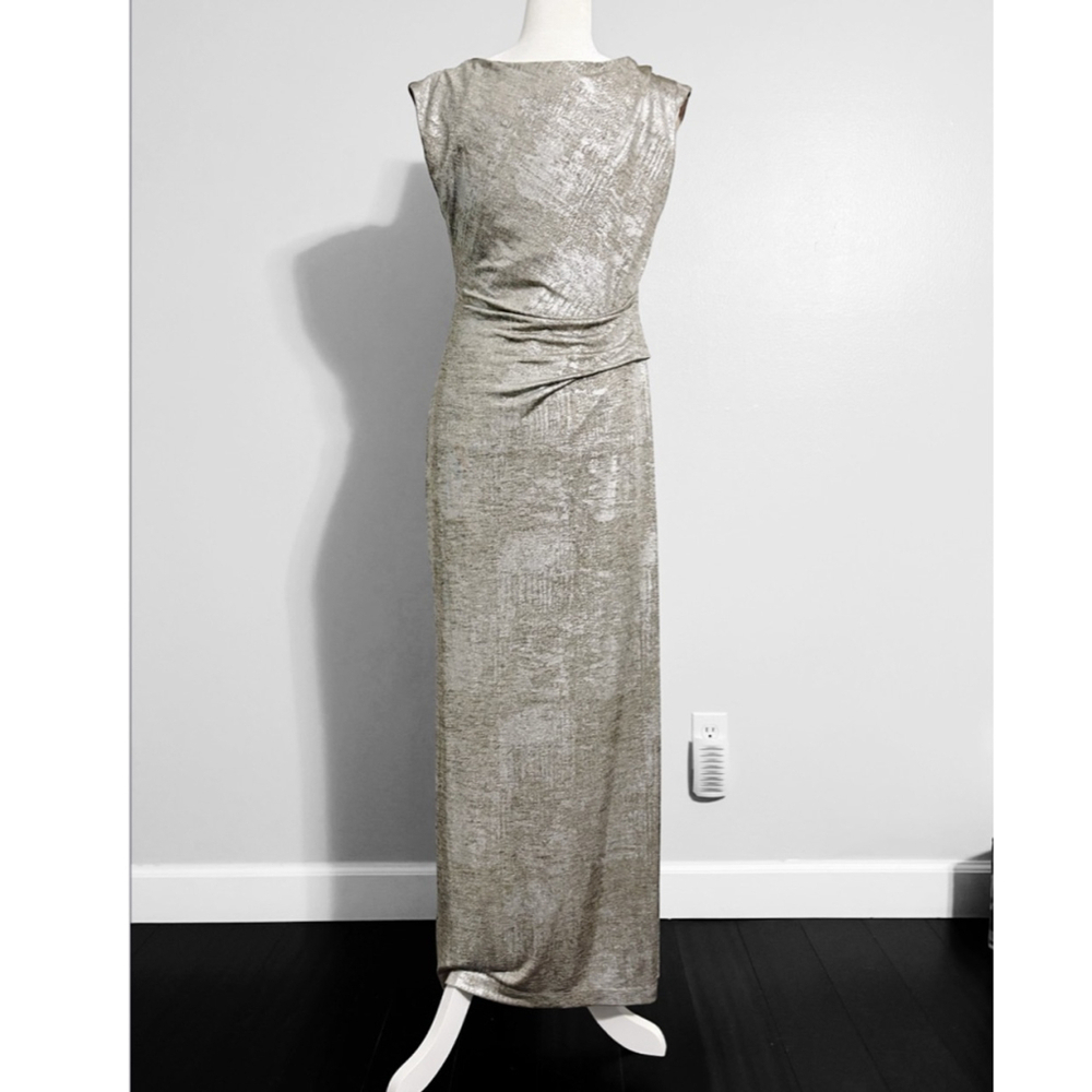 Connected Apparel Shimmer Formal Maxi Dress - Picture 2 of 3